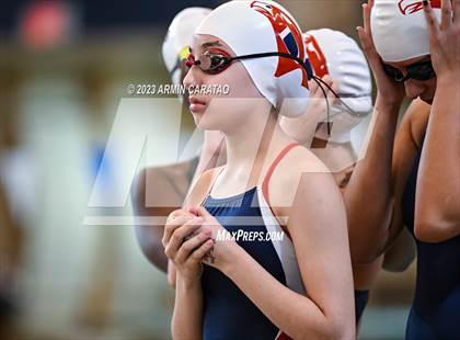 Thumbnail 3 in UIL Region IV-6A Girls Swimming Preliminaries  photogallery.