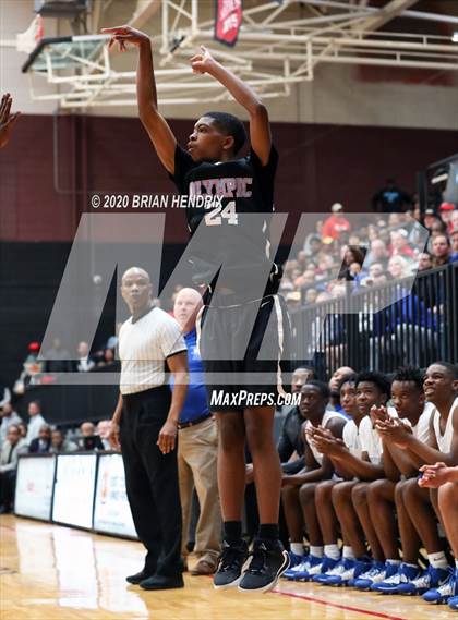 Thumbnail 2 in Olympic vs. North Mecklenburg (NCHSAA 4A Western Regional Final) photogallery.