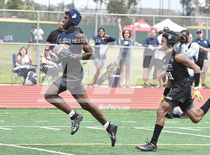 Thumbnail 1 in St. John Bosco vs. Servite (Battle at the Beach 7x7) photogallery.