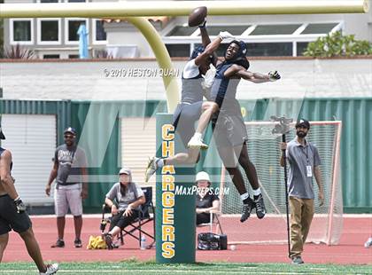Thumbnail 3 in St. John Bosco vs. Servite (Battle at the Beach 7x7) photogallery.