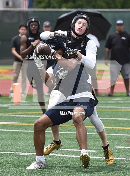 Thumbnail 2 in St. John Bosco vs. Servite (Battle at the Beach 7x7) photogallery.