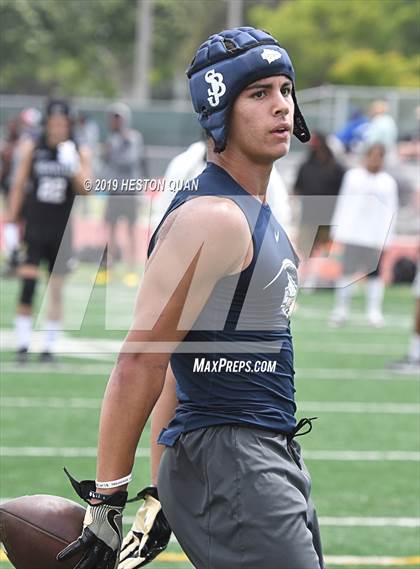 Thumbnail 1 in St. John Bosco vs. Servite (Battle at the Beach 7x7) photogallery.