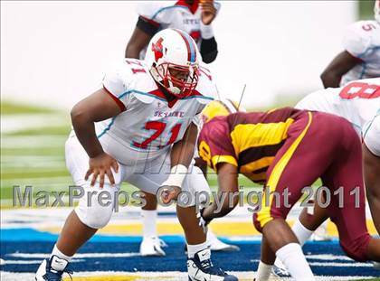 Thumbnail 2 in Skyline vs. Glades Central (Gridiron Challenge) photogallery.