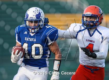 Thumbnail 3 in Batavia vs. Livonia (Section 5 Class B Final) photogallery.