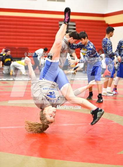 Thumbnail 3 in Houston 6A Dual Wrestling Championships photogallery.