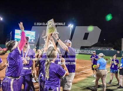 Thumbnail 2 in Beckville vs. Shiner (UIL 2A Softball Final) photogallery.