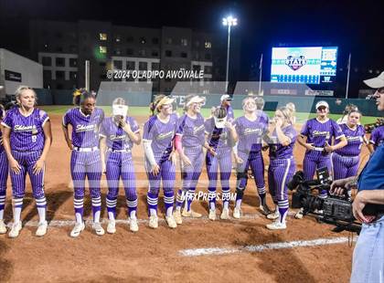 Thumbnail 2 in Beckville vs. Shiner (UIL 2A Softball Final) photogallery.