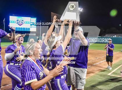 Thumbnail 2 in Beckville vs. Shiner (UIL 2A Softball Final) photogallery.