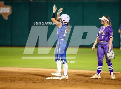 Thumbnail 2 in Beckville vs. Shiner (UIL 2A Softball Final) photogallery.