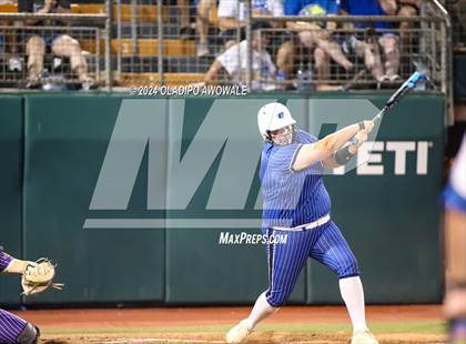 Thumbnail 3 in Beckville vs. Shiner (UIL 2A Softball Final) photogallery.