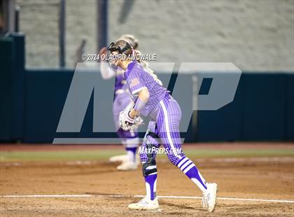 Thumbnail 3 in Beckville vs. Shiner (UIL 2A Softball Final) photogallery.