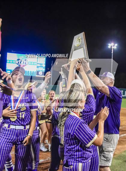 Thumbnail 1 in Beckville vs. Shiner (UIL 2A Softball Final) photogallery.