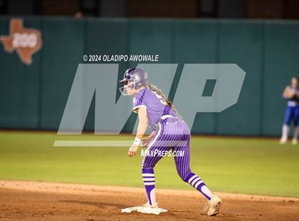 Thumbnail 3 in Beckville vs. Shiner (UIL 2A Softball Final) photogallery.
