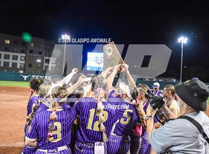 Thumbnail 3 in Beckville vs. Shiner (UIL 2A Softball Final) photogallery.