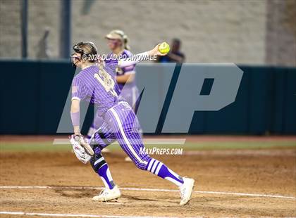 Thumbnail 1 in Beckville vs. Shiner (UIL 2A Softball Final) photogallery.