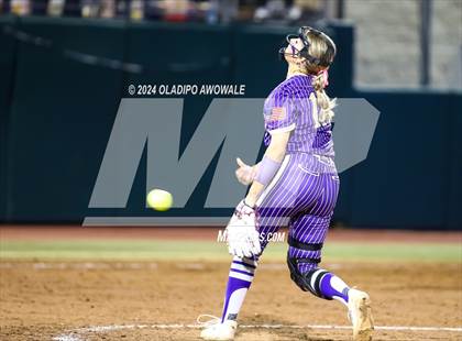 Thumbnail 2 in Beckville vs. Shiner (UIL 2A Softball Final) photogallery.
