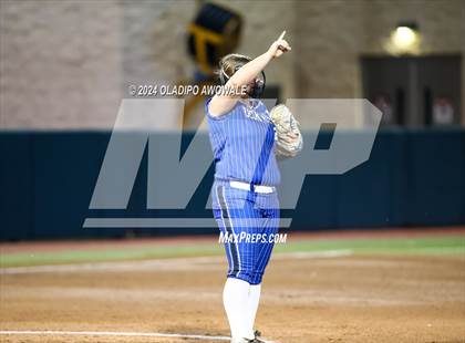 Thumbnail 2 in Beckville vs. Shiner (UIL 2A Softball Final) photogallery.