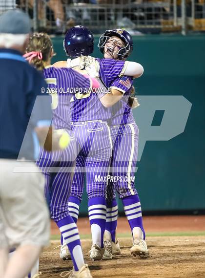 Thumbnail 2 in Beckville vs. Shiner (UIL 2A Softball Final) photogallery.
