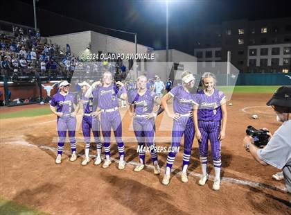 Thumbnail 3 in Beckville vs. Shiner (UIL 2A Softball Final) photogallery.