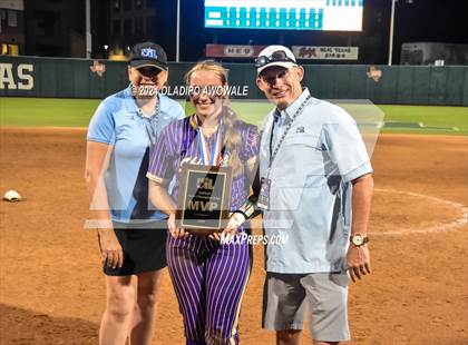 Thumbnail 1 in Beckville vs. Shiner (UIL 2A Softball Final) photogallery.