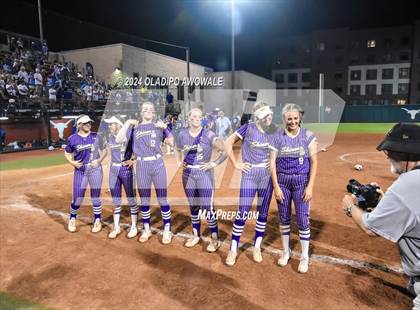 Thumbnail 2 in Beckville vs. Shiner (UIL 2A Softball Final) photogallery.