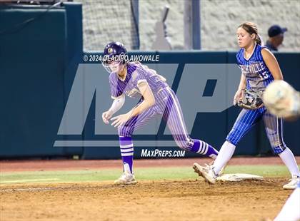Thumbnail 3 in Beckville vs. Shiner (UIL 2A Softball Final) photogallery.