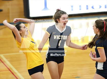 Thumbnail 1 in Victor vs. Orchard Park (NYSPHSAA Class AA West Regional) photogallery.