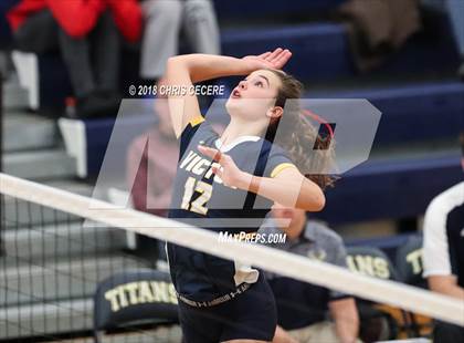Thumbnail 3 in Victor vs. Orchard Park (NYSPHSAA Class AA West Regional) photogallery.