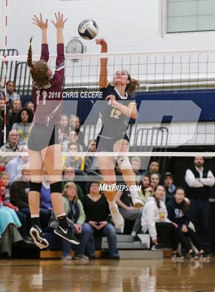 Thumbnail 3 in Victor vs. Orchard Park (NYSPHSAA Class AA West Regional) photogallery.