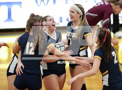 Thumbnail 3 in Victor vs. Orchard Park (NYSPHSAA Class AA West Regional) photogallery.