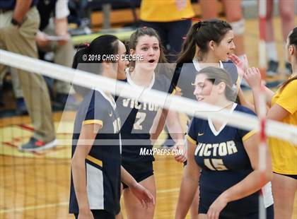 Thumbnail 2 in Victor vs. Orchard Park (NYSPHSAA Class AA West Regional) photogallery.