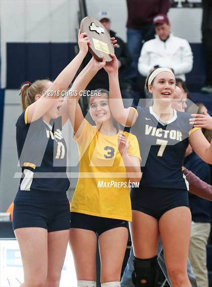 Thumbnail 2 in Victor vs. Orchard Park (NYSPHSAA Class AA West Regional) photogallery.