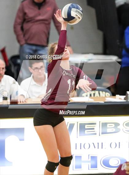 Thumbnail 3 in Victor vs. Orchard Park (NYSPHSAA Class AA West Regional) photogallery.