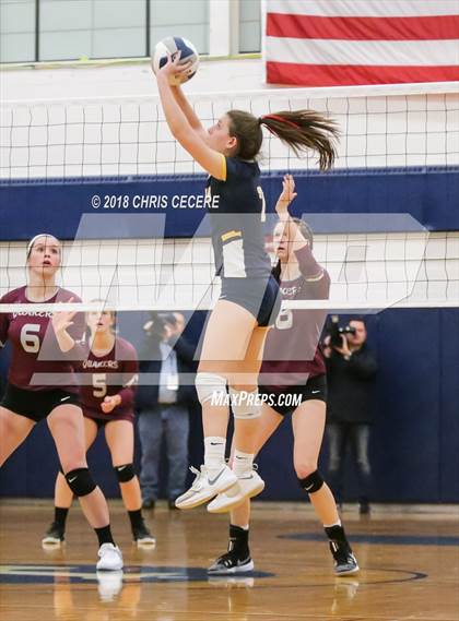 Thumbnail 3 in Victor vs. Orchard Park (NYSPHSAA Class AA West Regional) photogallery.