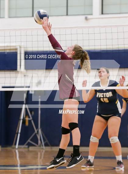 Thumbnail 3 in Victor vs. Orchard Park (NYSPHSAA Class AA West Regional) photogallery.