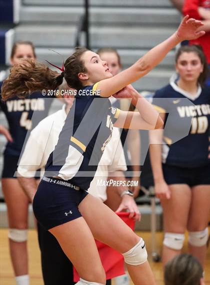 Thumbnail 1 in Victor vs. Orchard Park (NYSPHSAA Class AA West Regional) photogallery.