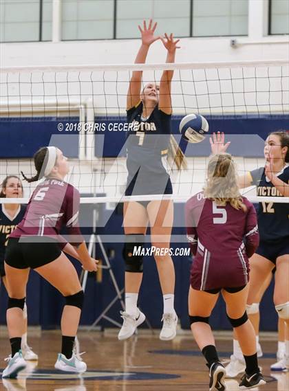 Thumbnail 2 in Victor vs. Orchard Park (NYSPHSAA Class AA West Regional) photogallery.