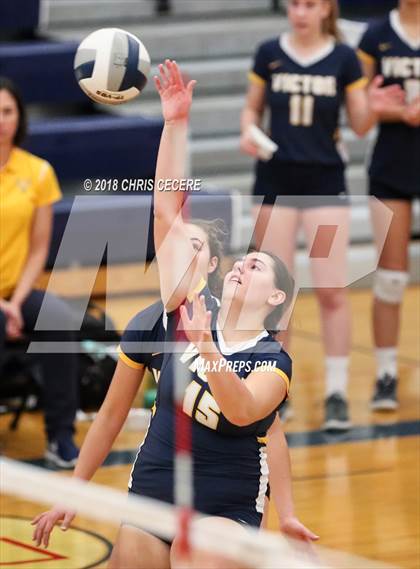Thumbnail 1 in Victor vs. Orchard Park (NYSPHSAA Class AA West Regional) photogallery.