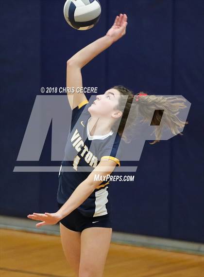 Thumbnail 1 in Victor vs. Orchard Park (NYSPHSAA Class AA West Regional) photogallery.
