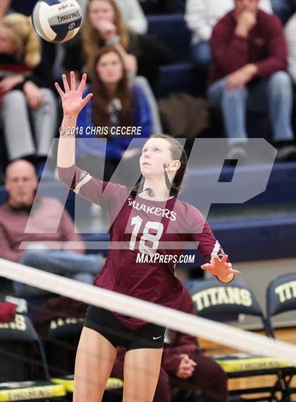 Thumbnail 3 in Victor vs. Orchard Park (NYSPHSAA Class AA West Regional) photogallery.