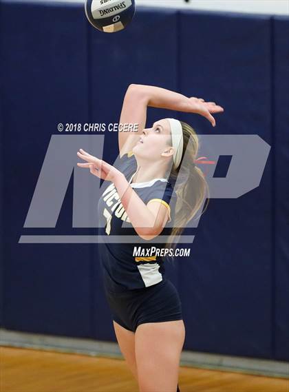 Thumbnail 3 in Victor vs. Orchard Park (NYSPHSAA Class AA West Regional) photogallery.