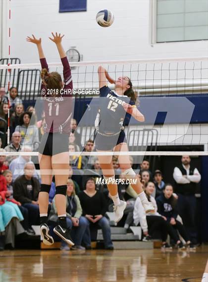 Thumbnail 2 in Victor vs. Orchard Park (NYSPHSAA Class AA West Regional) photogallery.