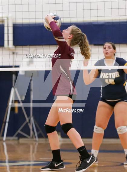 Thumbnail 2 in Victor vs. Orchard Park (NYSPHSAA Class AA West Regional) photogallery.