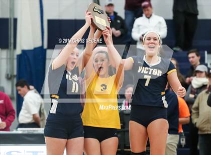 Thumbnail 3 in Victor vs. Orchard Park (NYSPHSAA Class AA West Regional) photogallery.