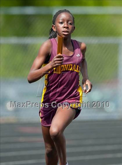 Thumbnail 3 in True Team Section 6AAA (Girls 4x800m Relay) photogallery.