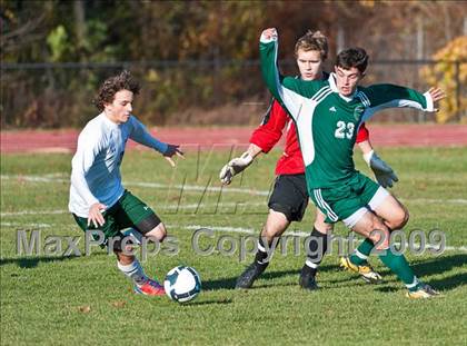 Thumbnail 2 in Bishop Hendricken vs Chariho (RIIL D1 Final) photogallery.