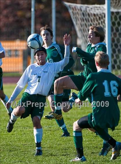 Thumbnail 3 in Bishop Hendricken vs Chariho (RIIL D1 Final) photogallery.