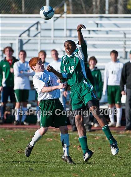 Thumbnail 2 in Bishop Hendricken vs Chariho (RIIL D1 Final) photogallery.