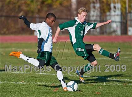 Thumbnail 1 in Bishop Hendricken vs Chariho (RIIL D1 Final) photogallery.