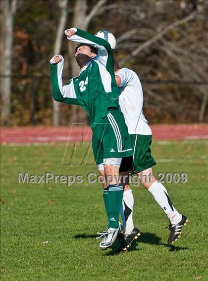 Thumbnail 3 in Bishop Hendricken vs Chariho (RIIL D1 Final) photogallery.